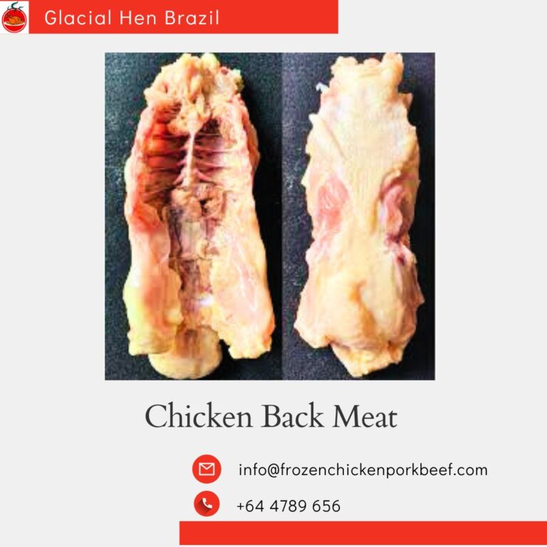 Chicken back meat