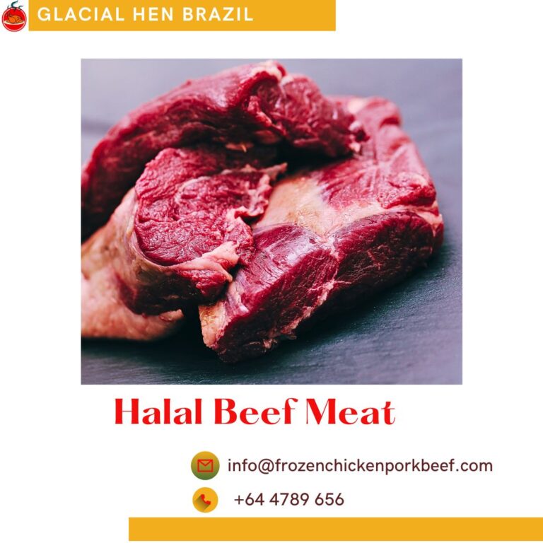 Halal beef meat